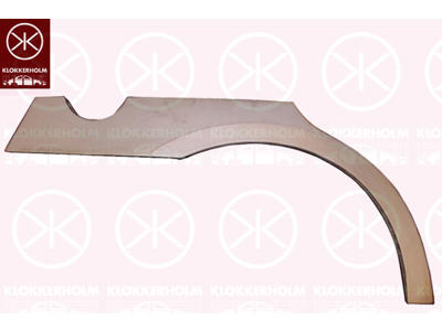 Quarter Panel, 4-dr, Right, Wheel Arch Border, Repair Panel
