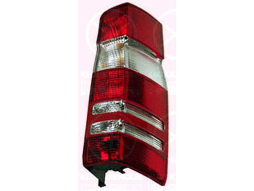 Kombinationsbackljus, med lamphållare, vit/röd, Höger