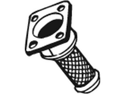 Catalytic Converter, with mounting parts, Emission Standard: Euro 3