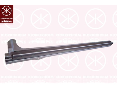 Kylkipaneli, Vasen, ajoneuvoihin liukuovilla, Poikittaispelti, Ala osa, Pituus [cm]: 143, Korkeus [cm]: 20