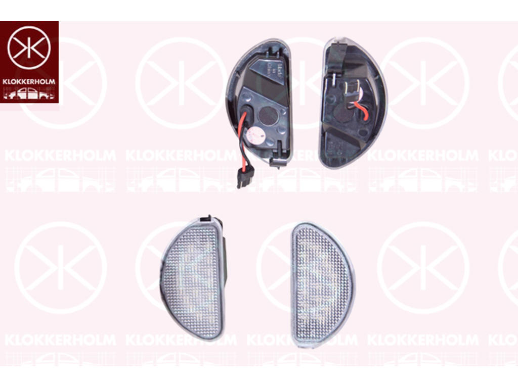 Licence Plate Light, LED, Quantity: sæt