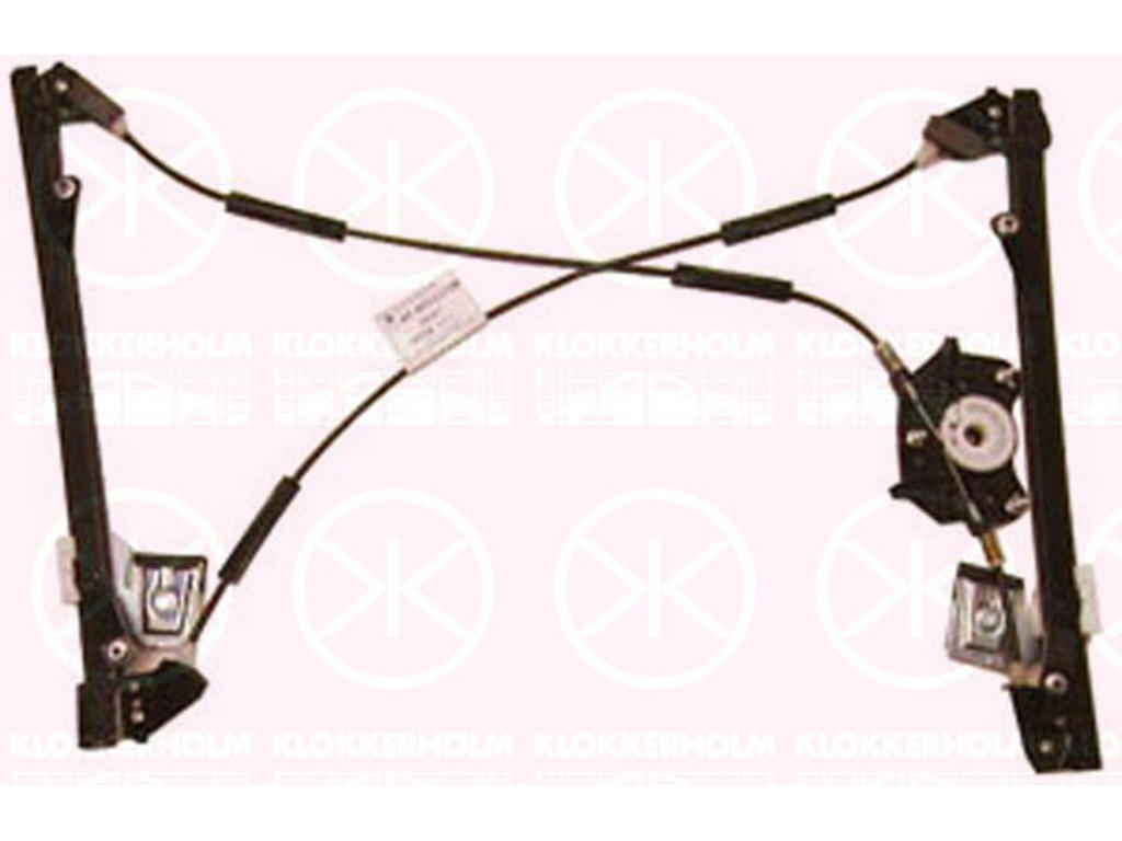 Fönsterhiss, 2-drs, utan elmotor, elektrisk, Vänster