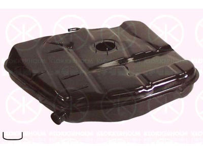 Bränsletank, 50L, inj, med packningar