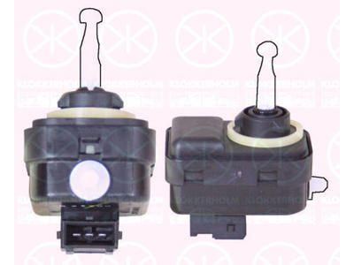 Actuator, headlight levelling, Electric