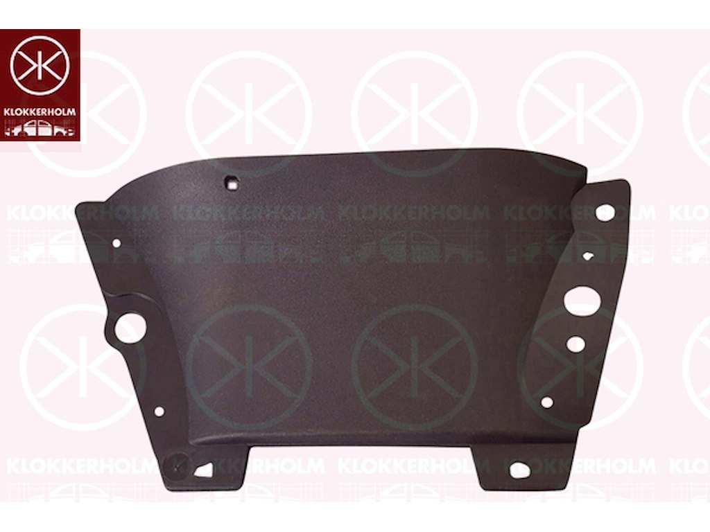 Спойлер, спереди справа, чaрный