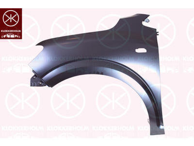 Wing, Left Front, with hole for direction indicator