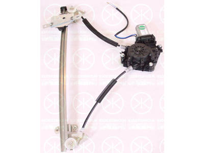 Window Regulator, 4-dr, with electric motor, without comfort function, Electric, Right Front