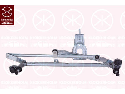 Wiper Linkage, Front, Set, without electric motor, for left-hand drive vehicles
