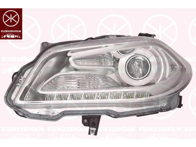 Hauptscheinwerfer, links, Xenon, mit Tagfahrlicht (LED), D4S (Gasentladungslampe), mit Stellmotor für LWR, Koito-type