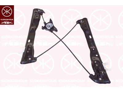 Window Regulator, without electric motor, Electric, Left Front