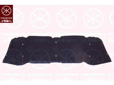 Ljuddämpning, motorrum, mellandel, Position: Motorhuv