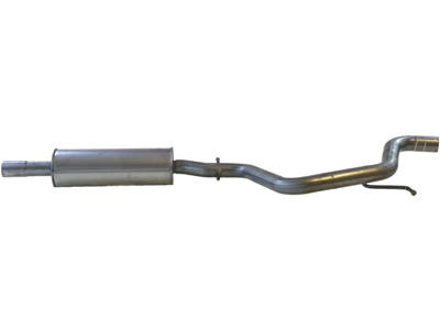 Centre Muffler, See accessories list for additionally required parts:  
