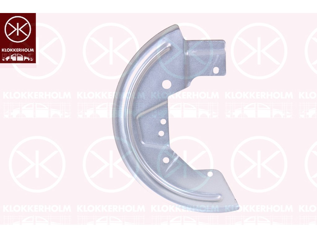 Bromssköld, framaxel höger, för bromsskivediameter [mm]: 258, förzinkad