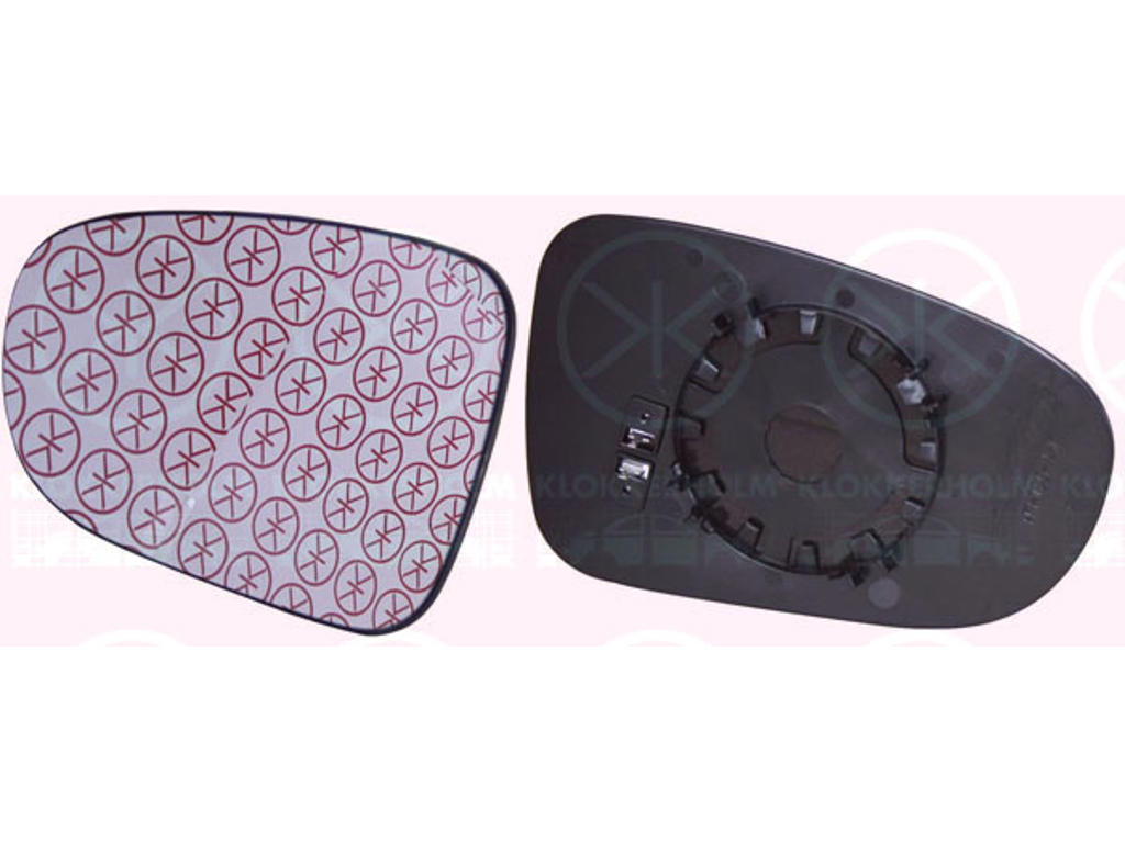 Mirror Glass, exterior mirror, Convex, Heatable, Right