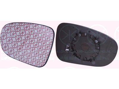 Mirror Glass, exterior mirror, Convex, Heatable, Right