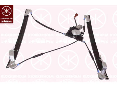Window Regulator, OE-type, with electric motor, without comfort function, Electric, Right Front