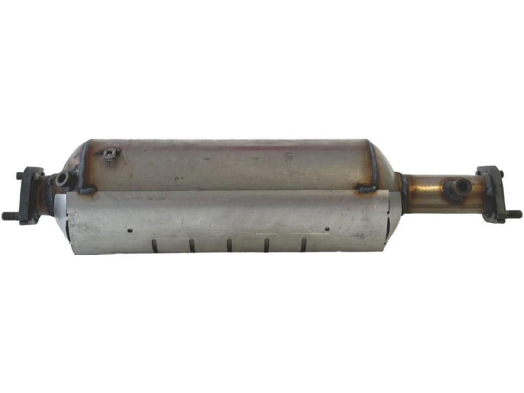 Soot/Particulate Filter, exhaust system, Material: Silicon carbide, with mounting parts, Euro 4