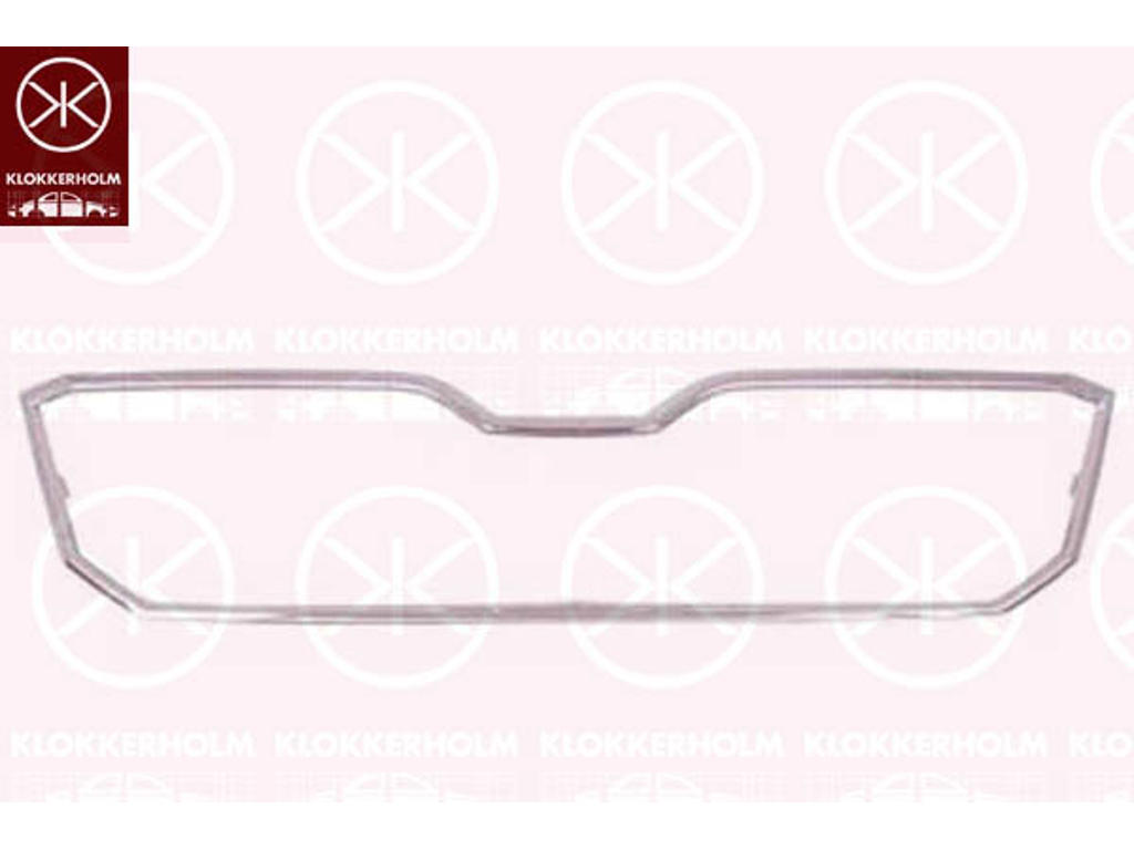 Frame, radiator grille, chrome