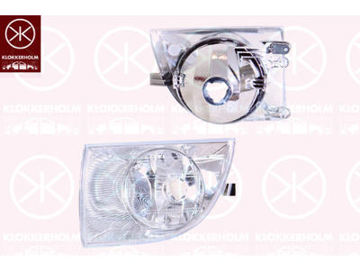 Front Fog Light, H8, with cornering light, Left Front
