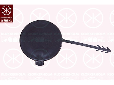 Vetokoukun luukku, Eteen, oikea, pohjustettu