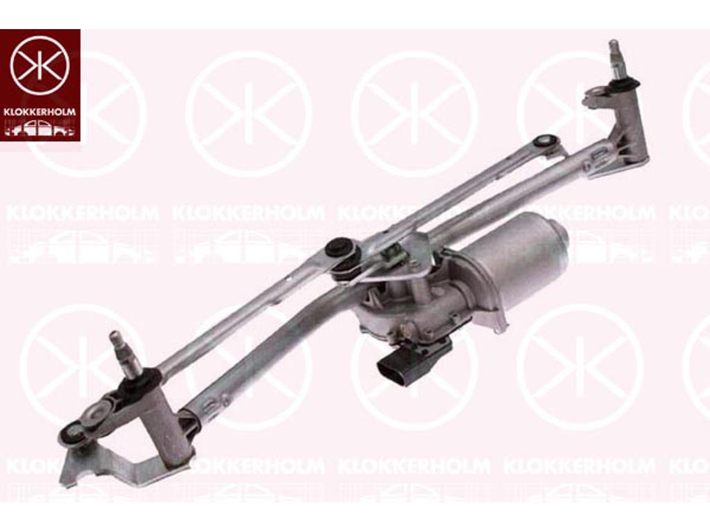 Window Cleaning System, Front, with electric motor, for left-hand drive vehicles