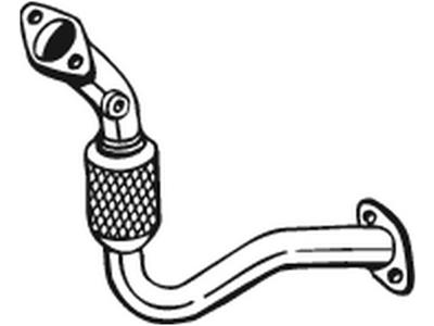 Exhaust Pipe, See accessories list for additionally required parts:  