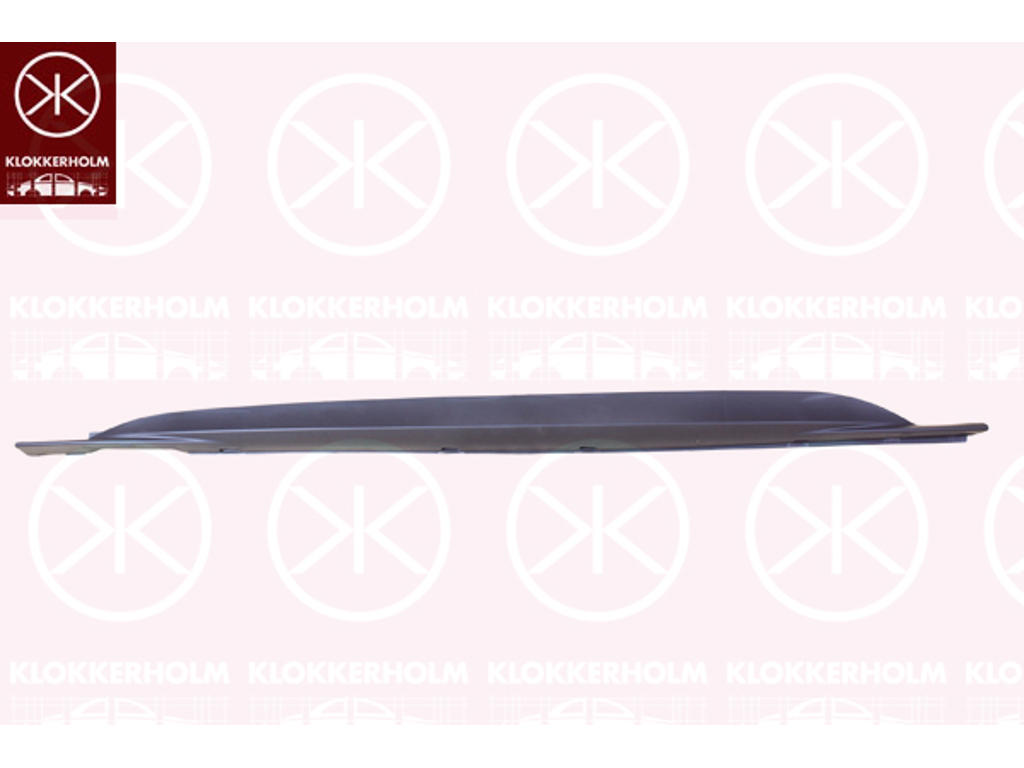 Trim/Protection Strip, quarter panel, Grained, black, Right