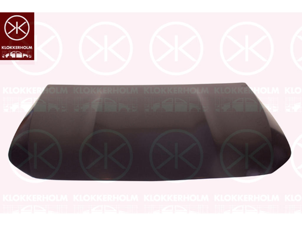 Motorhuv, aluminium