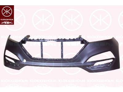Bumper, w/primer, Front, Vehicle Equipment: for vehicles with daytime running light