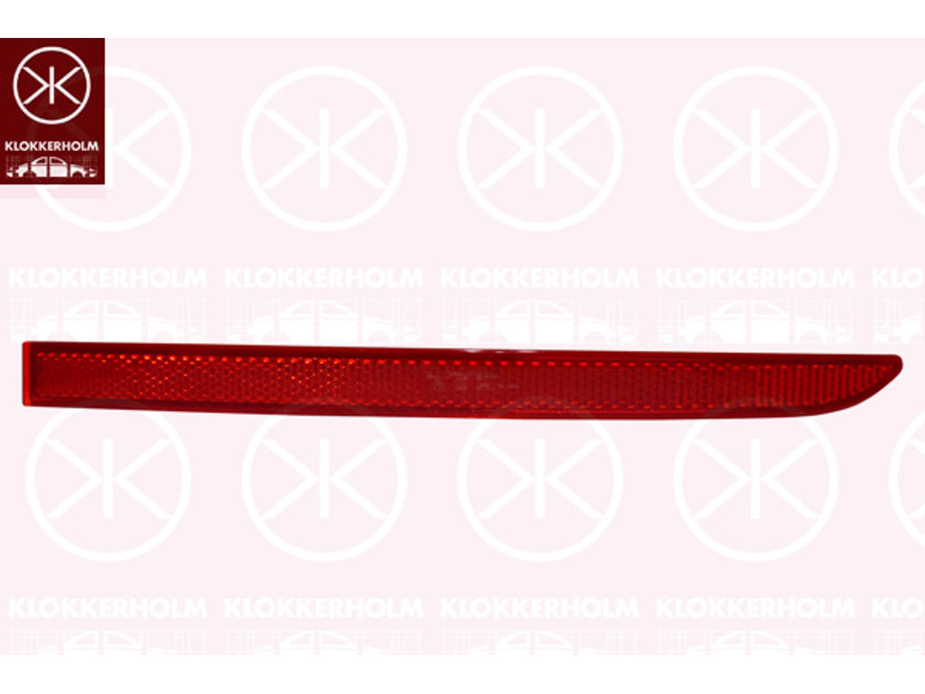 Reflector, red, Right Rear
