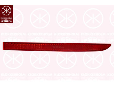Reflector, red, Right Rear