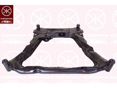 Support Frame/Subframe, for left-hand drive vehicles, with bush, Diesel, Front Axle, Catalytic Converter Type: for vehicles without catalytic soot/particulate filter