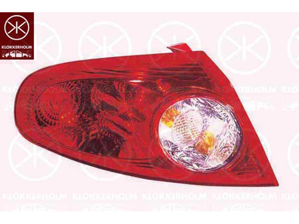 Tail Light Assembly, 5-drs, without bulb holder, Left
