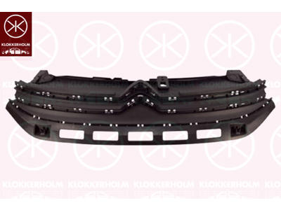 Radiator Grille, black, Upper section