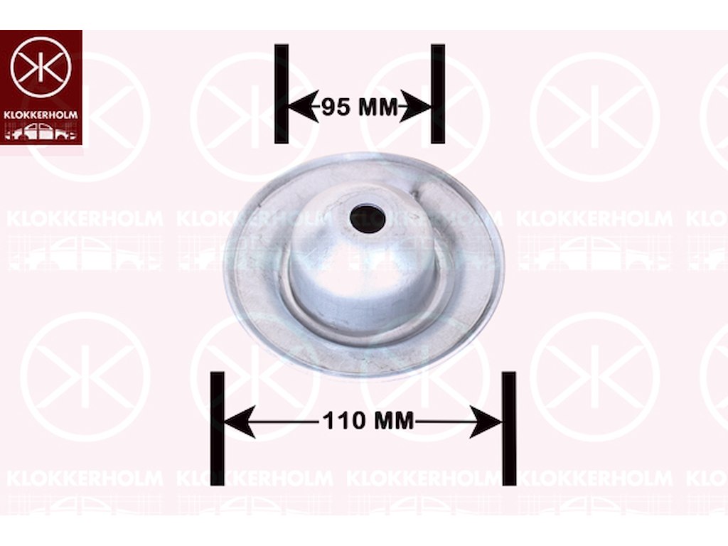 Fjederskål, foraksel, øverste del