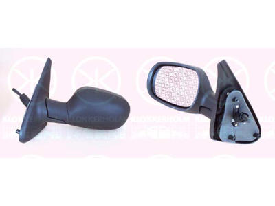 Exterior Mirror, Control: cable pull, Aspherical, Left