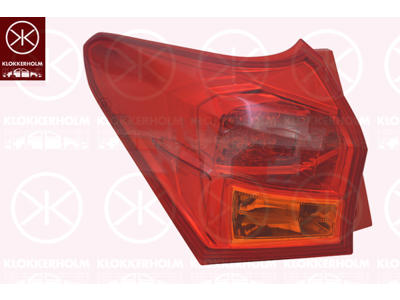 Baglygte, LED, uden lampeholder, højre, ydre del