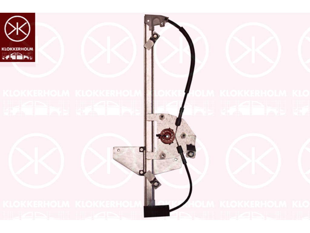 Window Regulator, without electric motor, Electric, Left Front