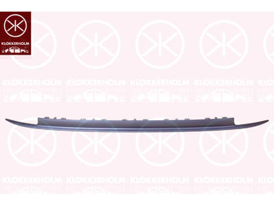 Trim/Protection Strip, bumper, Rear, black