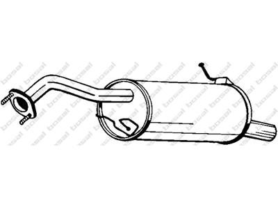 Rear Muffler