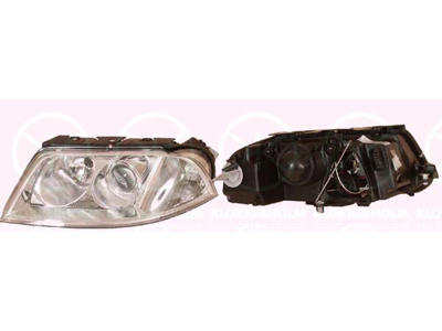 Headlight, H7/H7, without motor for headlamp levelling, T.Y.C, Left, Illuminance [lx]: 17.5
