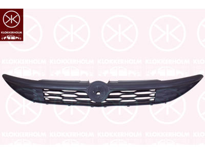 Radiator Grille, black, Upper section
