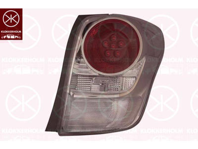 Задний фонарь, справа, без держателя лампы, светодиодный, P21W, PY21W, R5W