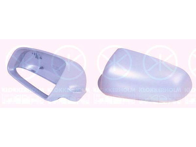 Housing, exterior mirror, w/primer, Left