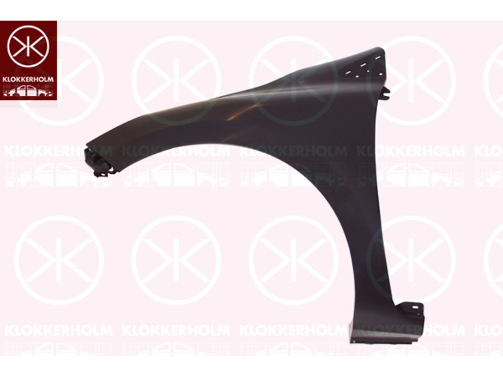 Wing, Plastic, Left Front, without hole for direction indicator