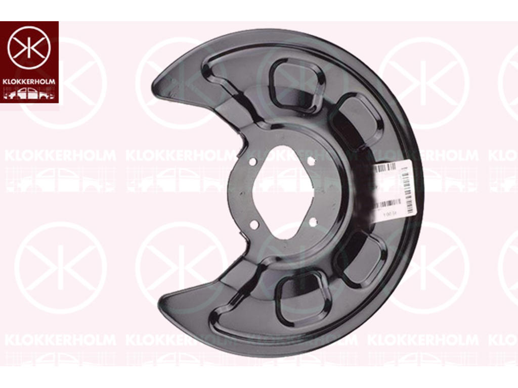 Bromssköld, Bakaxel, Antal borrningar: 4, för bromsskivediameter [mm]: 253, för bromsskivediameter [mm]: 273