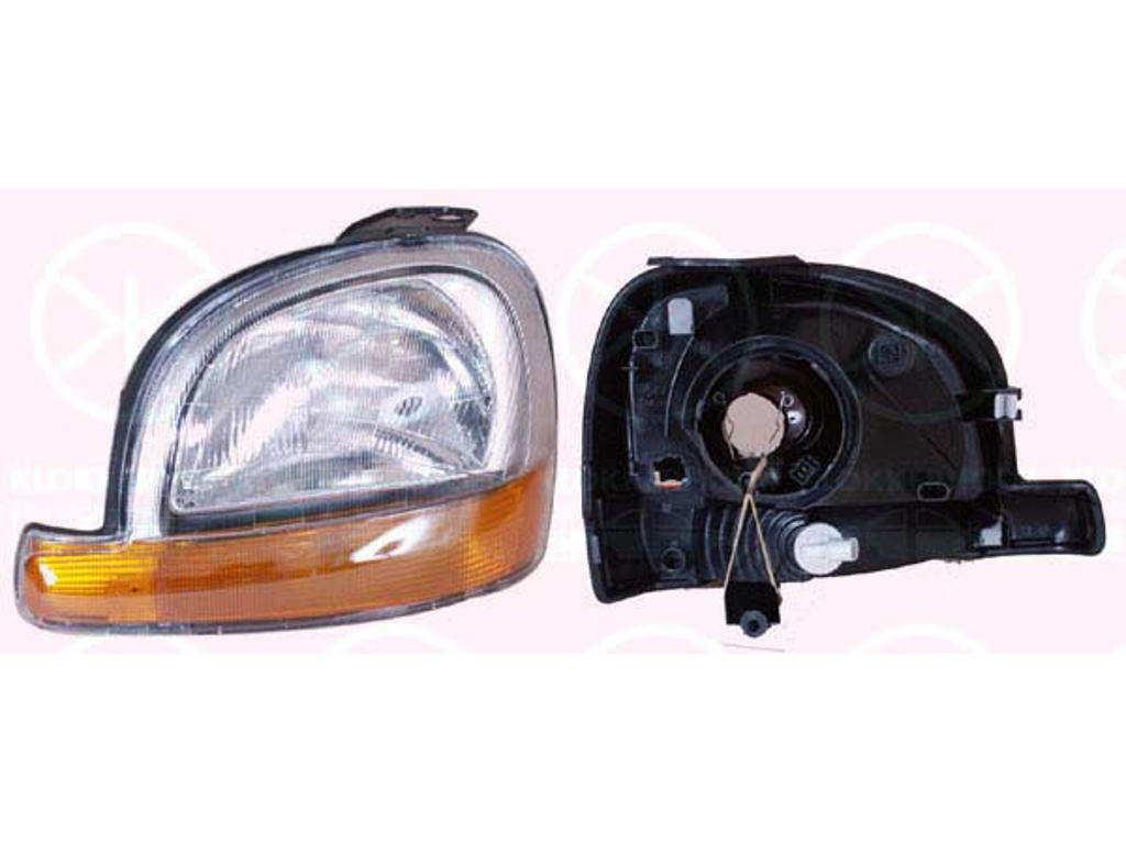 Headlight, H4, for vehicles with headlight levelling, Valeo, Left, Illuminance [lx]: 17.5