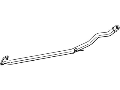 Exhaust Pipe, See accessories list for additionally required parts:  