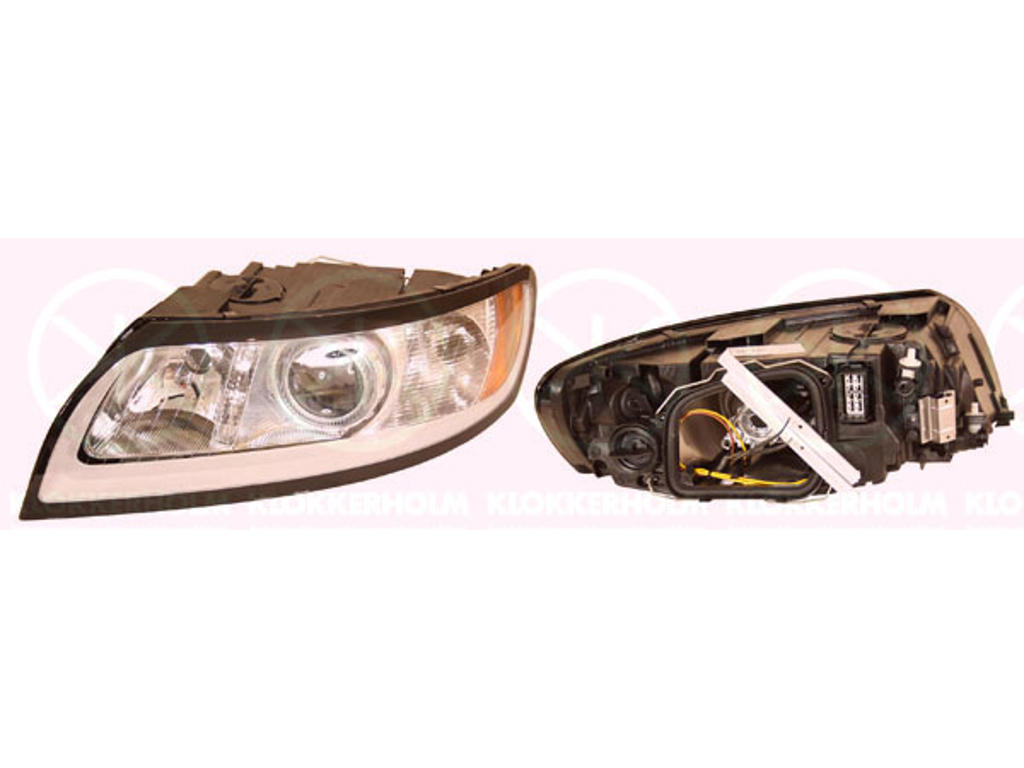 Headlight, Illuminance [lx]: 12.5, Left, H7, H9, with motor for headlamp levelling