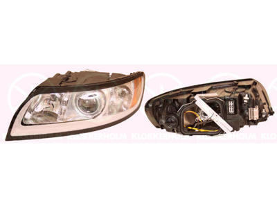 Headlight, Illuminance [lx]: 12.5, Left, H7, H9, with motor for headlamp levelling